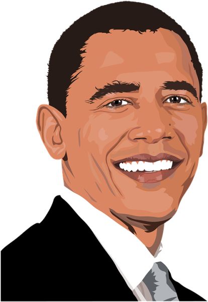 Barack Obama PNG透明背景免抠图元