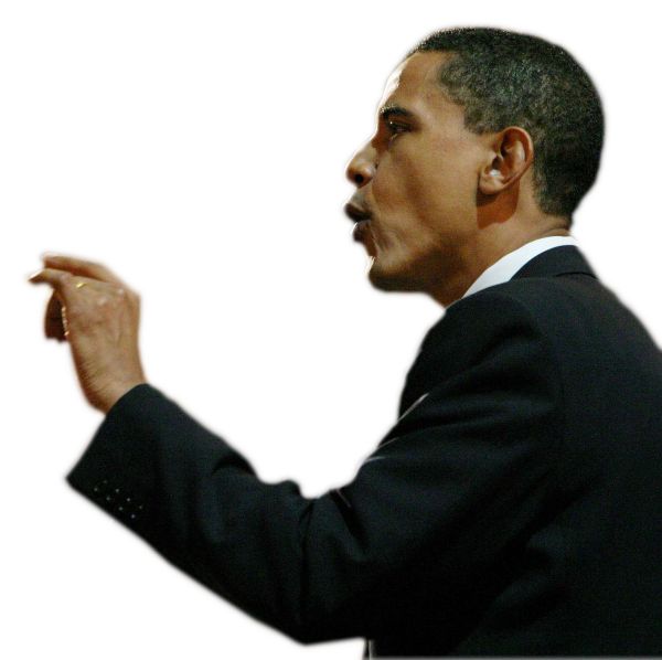 Barack Obama PNG透明背景免抠图元素 素材中国编号:29870