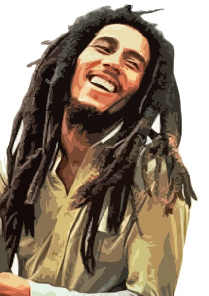 Bob Marley PNG免抠图透明素材 素材天下编号:32056