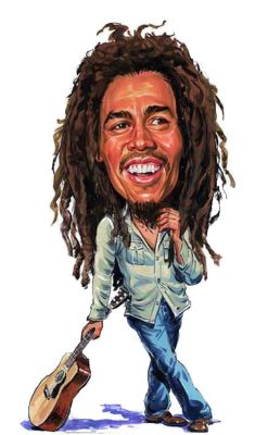 Bob Marley PNG免抠图透明素材 16设计网编号:32070