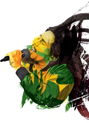 Bob Marley PNG免抠图透明素材 16设计网编号:32071