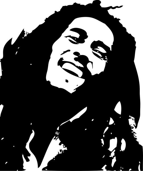 Bob Marley PNG免抠图透明素材 素材中国编号:32072
