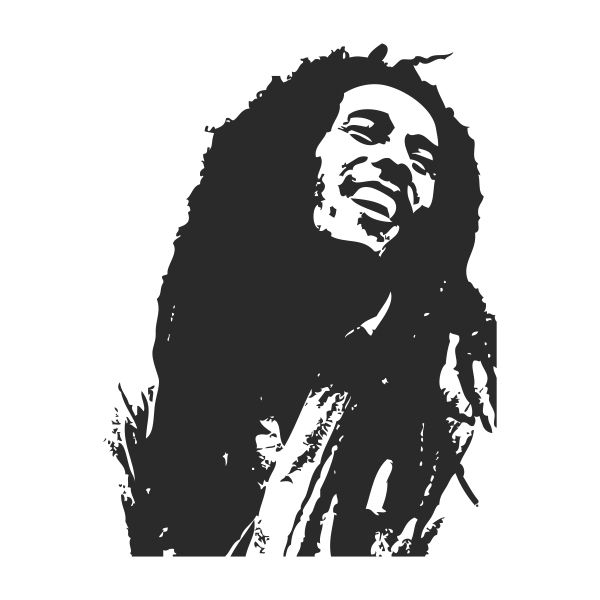 Bob Marley PNG免抠图透明素材 16设计网编号:32079