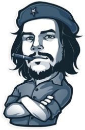 Che Guevara PNG免抠图透明素材 普贤居素材编号:31825