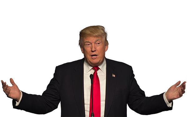 Donald Trump PNG透明背景免抠图元素 16图库网编号:29328