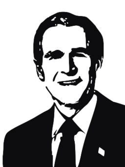 George Bush PNG免抠图透明素材 素材中国编号:30297