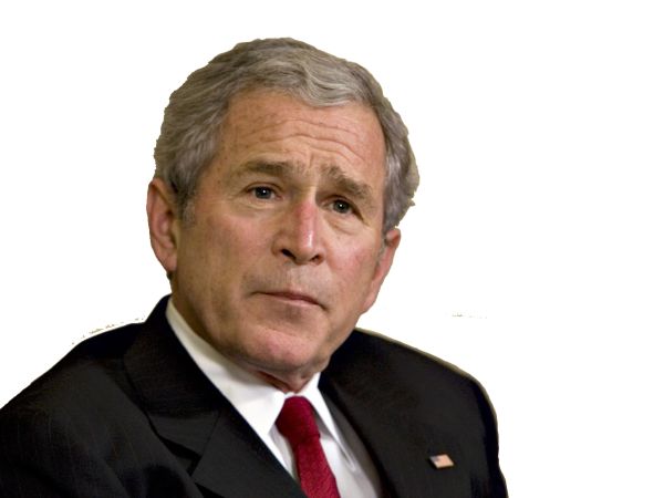 George Bush PNG免抠图透明素材 素材中国编号:30300