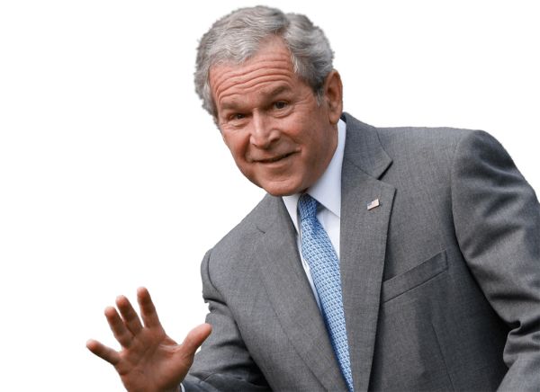 George Bush PNG免抠图透明素材 16