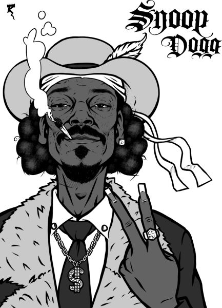 Snoop Dogg PNG免抠图透明素材 普贤居素材编号:32095
