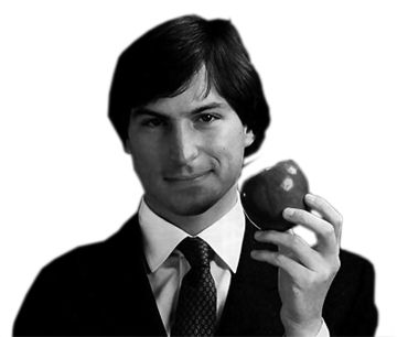 Steve Jobs PNG透明背景免抠图元素 16图库网编号:33440