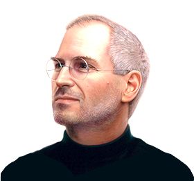 Steve Jobs PNG透明背景免抠图元素 16图库网编号:33442