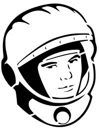 Yuri Gagarin PNG透明元素免抠图素材 16素材网编号:65783