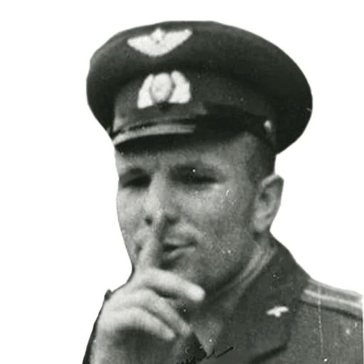 Yuri Gagarin PNG透明元素免抠图素材 16素材网编号:65802