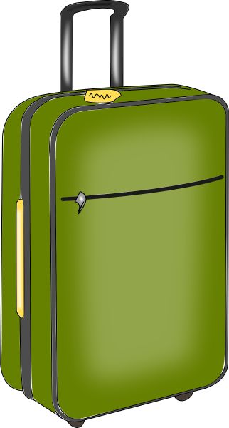 行李, 拉杆包 PNG透明背景免抠图元