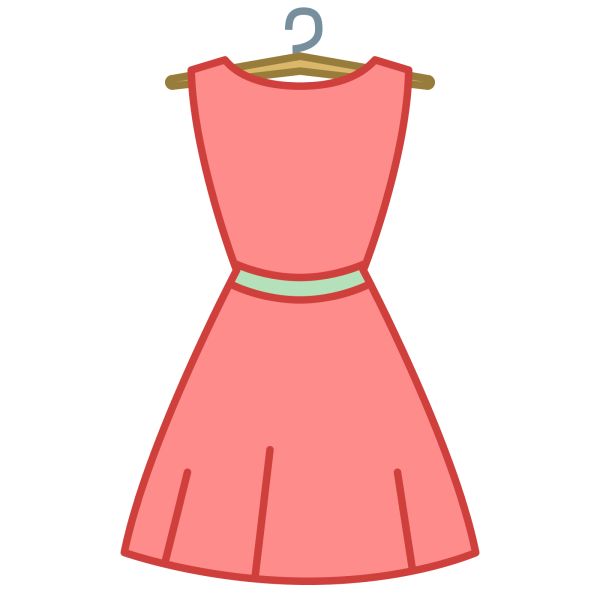 连衣裙 PNG透明背景免抠图元素 16图库网编号:56153