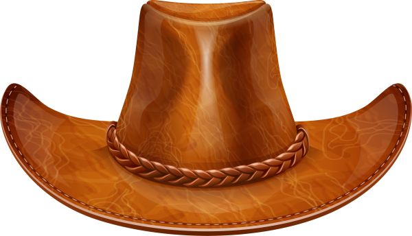 牛仔帽PNG透明元素免抠图素材 16素材网编号:5706