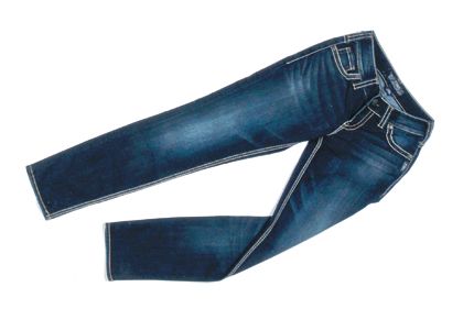 牛仔裤PNG透明背景免抠图元素 16图库网编号:5754