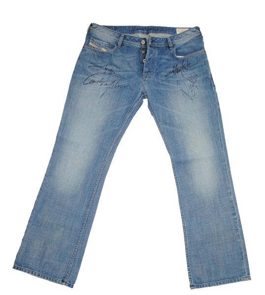 蓝色牛仔裤PNG免抠图透明素材 16设计网编号:5771