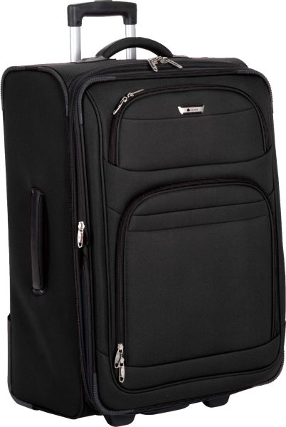 黑色行李PNG免抠图透明素材 16设计网编号:10740