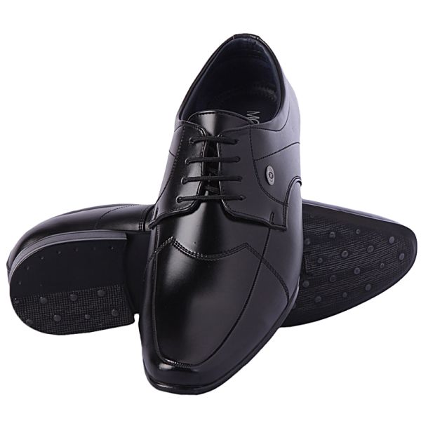 黑色男鞋PNG免抠图透明素材 16设计网编号:7475