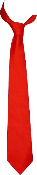 红色领带PNG透明元素免抠图素材 16素材网编号:8203