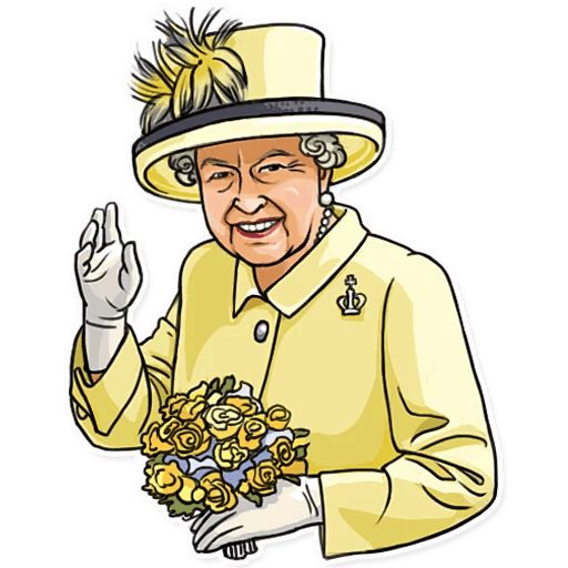 英国女王 PNG免抠图透明素材 16设计网编号:89845
