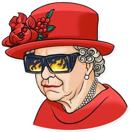 英国女王 PNG透明元素免抠图素材 16素材网编号:89855