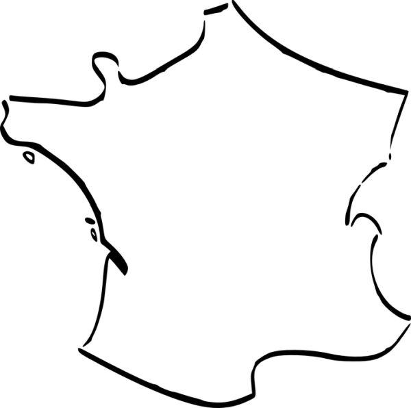 法国地图PNG免抠图透明素材 素材天下编号:89613