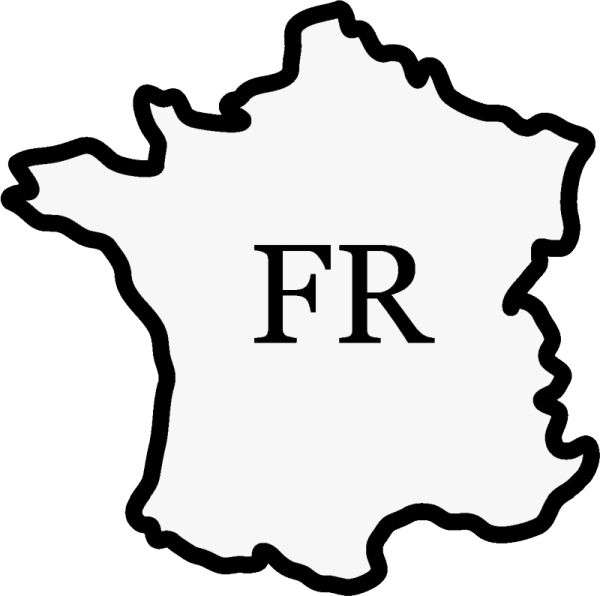 法国地图PNG免抠图透明素材 素材天下编号:89604