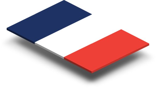 法国国旗 PNG免抠图透明素材 16设计网编号:89669