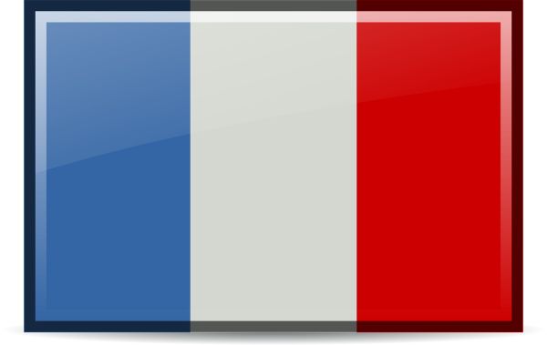 法国国旗 PNG免抠图透明素材 16设计网编号:89671