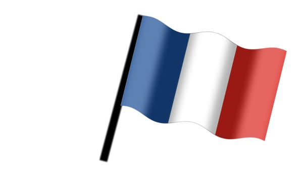 法国国旗 PNG透明背景免抠图元素 1