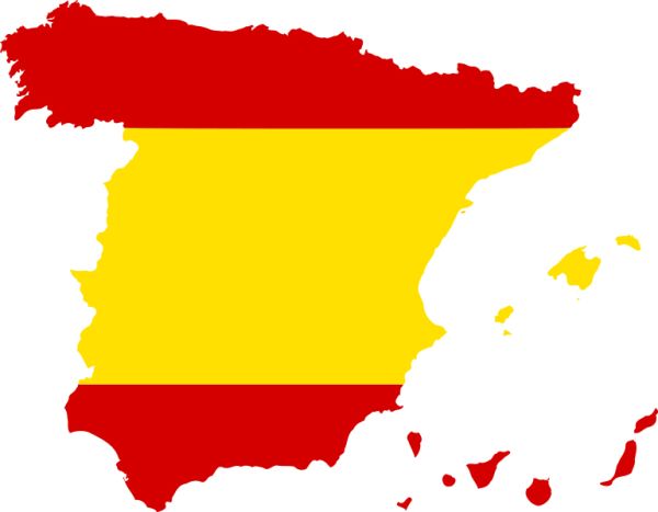 西班牙地图PNG免抠图透明素材 16设计网编号:91178