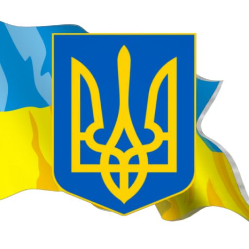 乌克兰三叉戟盾牌 PNG透明背景免抠图元素 16图库网编号:105104