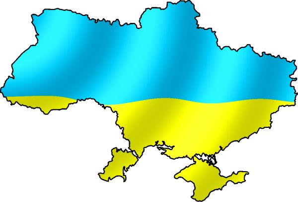 乌克兰地图PNG透明背景免抠图元素 