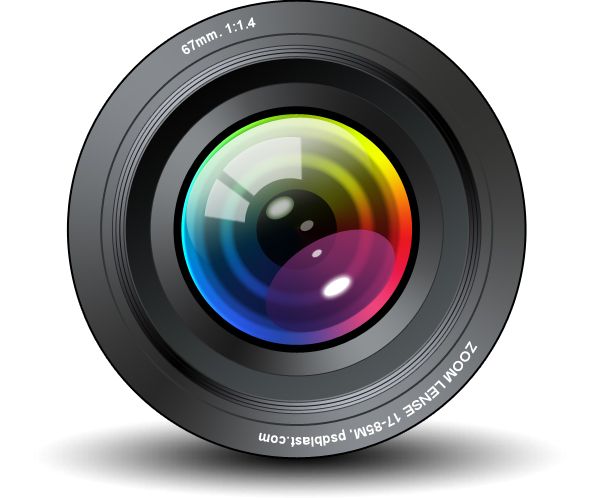 相机镜头PNG透明背景免抠图元素 素材中国编号:79065