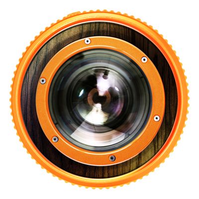 相机镜头PNG透明背景免抠图元素 素材中国编号:79081