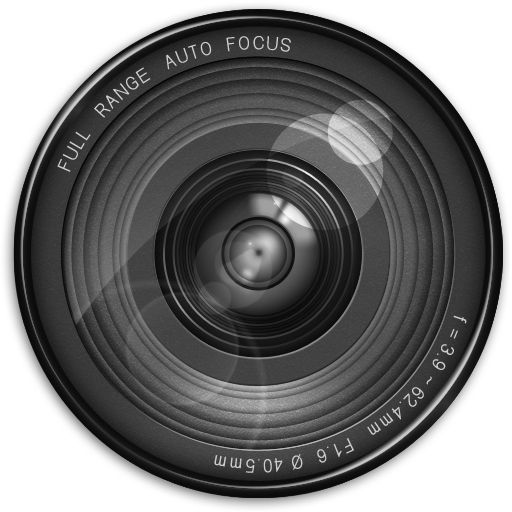 相机镜头PNG透明背景免抠图元素 素材中国编号:79086