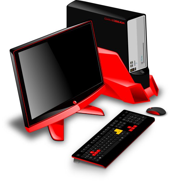 电脑桌面PC PNG免抠图透明素材 16设计网编号:17493