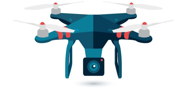 Drone, Quadcopter PNG免抠图透明素材 普贤居素材编号:70777