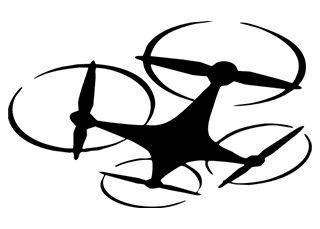 Drone, Quadcopter PNG免抠图透明素材 16设计网编号:70781