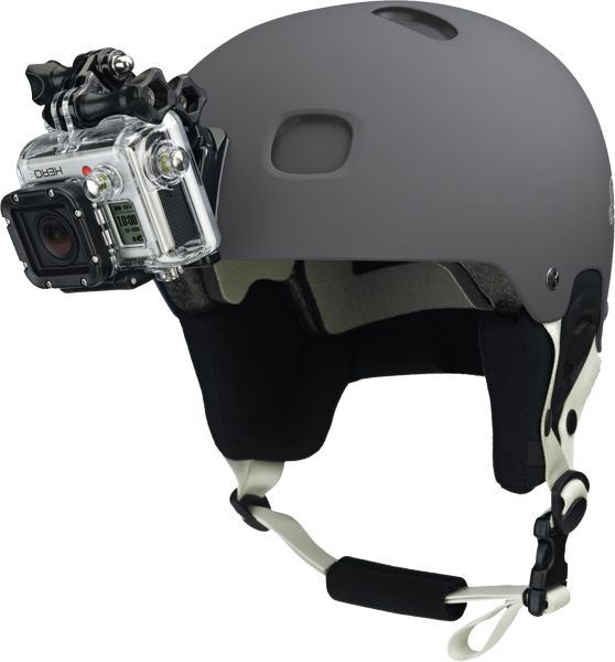 头盔上的GoPro相机PNG免抠图透明素材 普贤居素材编号:10015