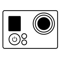 GoPro PNG透明背景免抠图元素 16图库网编号:70651