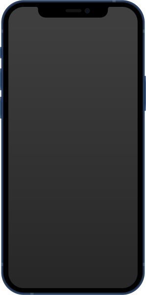 iPhone 12 PNG透明元素免抠图素材 16素材网编号:96024