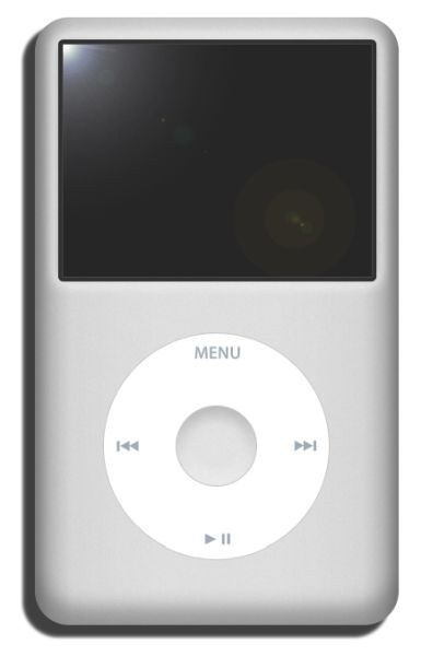 iPod PNG免抠图透明素材 普贤居素材编号:94327