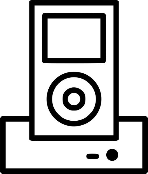 iPod PNG免抠图透明素材 16设计网编号:94345