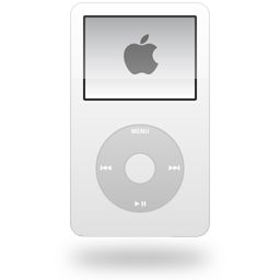 iPod PNG免抠图透明素材 普贤居素材编号:94356