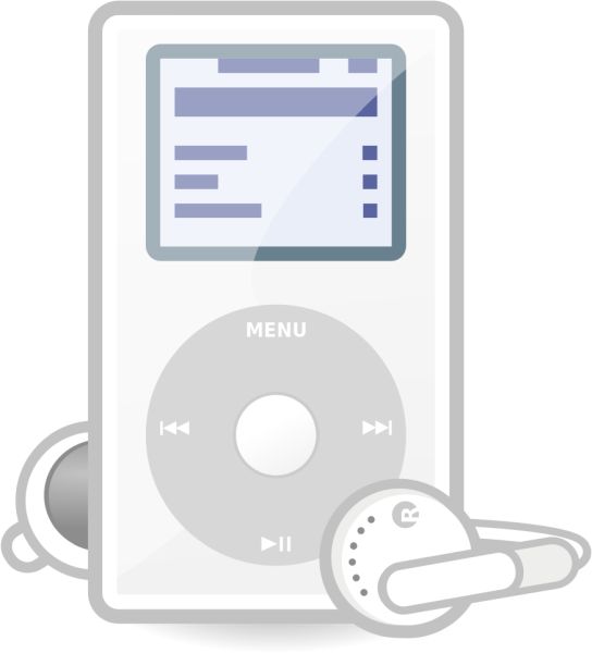 iPod PNG免抠图透明素材 16设计网编号:94314