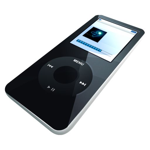 iPod PNG免抠图透明素材 普贤居素材编号:94376