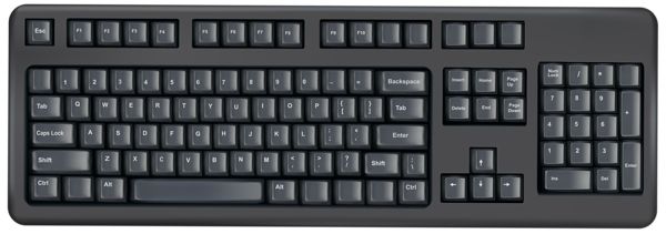 键盘 PNG透明元素免抠图素材 16素材网编号:101848